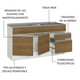 thumbnail image 4 of Gabinete Bajo Cocina Madesa Glamy con Tarja 150cm BM, 4 of 5