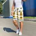 thumbnail image 4 of Fotbe Sunflower Gnome Pajama Shorts for Men, Men's Pajama Bottoms, Sleepwear,Short Pajama Pants-Large, 4 of 9