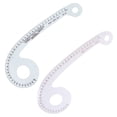 thumbnail image 5 of Milue Fashion Clear Sewing Ruler French Curve Pattern Ruler Sewing Tool for Beginners, 5 of 21
