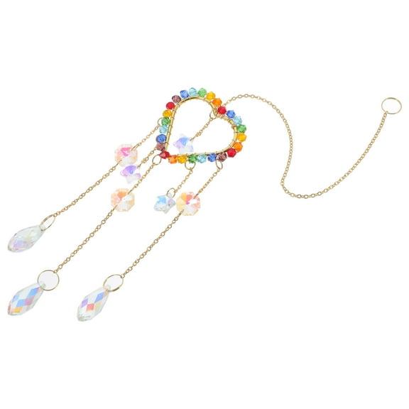 OUNONA Colorful Window Pendant Catcher For Window Hanging Crystal Decoration