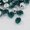 Indicolite, variant on MATROOY 24pcs Acrylic Rhinestone DIY Buttons 1-Hole Faceted Round Mixed Color 12x11x10mm-Mixed Color