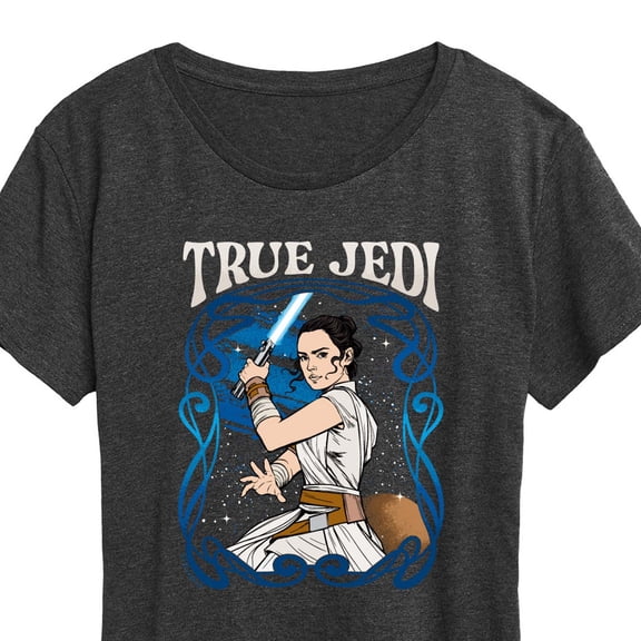 Star Wars - Rey Art Nouveau Short Sleeve Graphic T-Shirt
