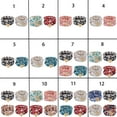 thumbnail image 2 of JINLUO 1-4-6Sets Boho Bohemian Bracelets Stackable Stretch Bracelets Multicolor Multilayer Natural Crystal Stone Handmade Beaded Beach Bracelets for Women Love Dangle Bracelet Jewelry Gift, 2 of 10