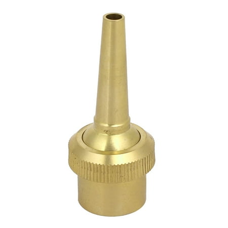 Fan Jet Nozzle - 1/2BSP DN15 Brass Adjustable Straight Jet Universal Fountain Nozzle Spray