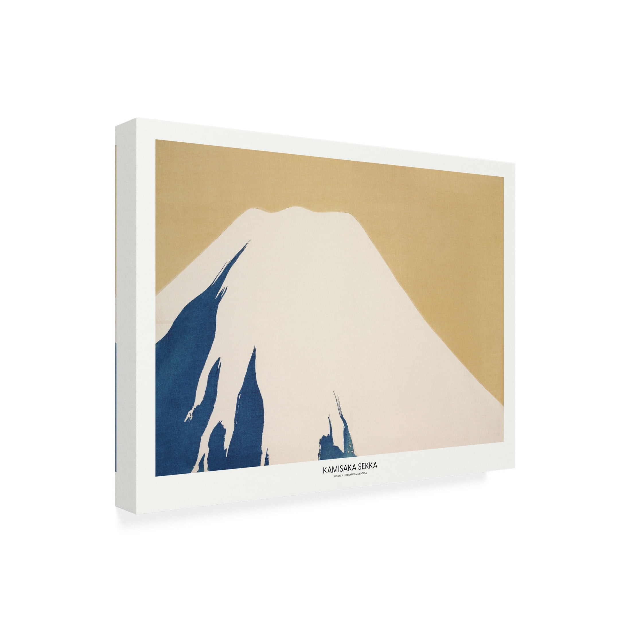 Trademark Fine Art Pictufy  Mount Fuji From Momoyogusa Canvas Wall Art