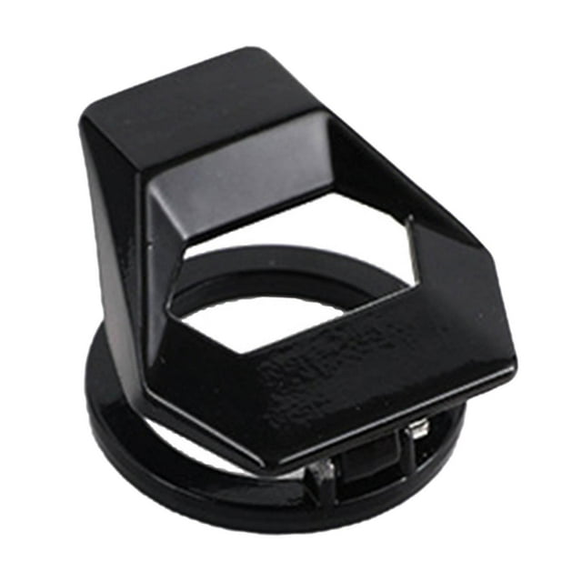 Almencla Auto Car Ignition Switch Protective Cover High Performance Easy Install Black