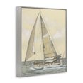 thumbnail image 4 of Stupell Industries Detailed Sailboat View Transportation Painting Gray Framed Art Print Wall Art, 16 x 20, 4 of 10