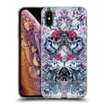 thumbnail image 1 of Head Case Designs Officially Licensed Riza Peker Skulls 9 Twin Skull Soft Gel Case Compatible with Apple iPhone XS Max, 1 of 7