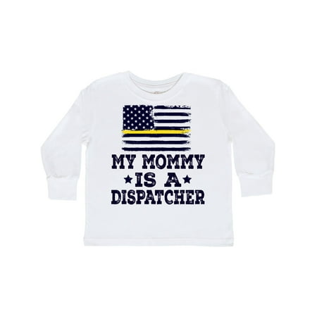 

Inktastic Dispatcher Mom Emergency Gift Toddler Boy or Toddler Girl Long Sleeve T-Shirt