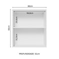 thumbnail image 3 of Gabinete Superior Madesa Lux 60cm BG, 3 of 5