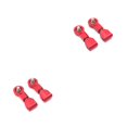 thumbnail image 4 of Tholdsy 2 piezas 1/28 Control remoto coche basculante brazos actualización modificación simulación modelo Crawler reemplazo para MINI-Q9 rojo Rojo 2piezas, 4 of 6
