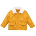 thumbnail image 3 of REDARER Kids Puffer Jacket, Lattice Quilted Short Coat with Warm Collar for Boys and Girls, Warm Loose Fit,Size:7-8 Years, 3 of 4
