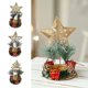 thumbnail image 1 of Xihbxyly Ofertas Relámpago Del Día Prime Solo Hoy Candelabros Navideños, Vitrinas de Hierro Forjado Dorado, Árboles de Navidad, Piñas, Decoraciones, Ambientes, Bandejas para Velas, 1 of 6