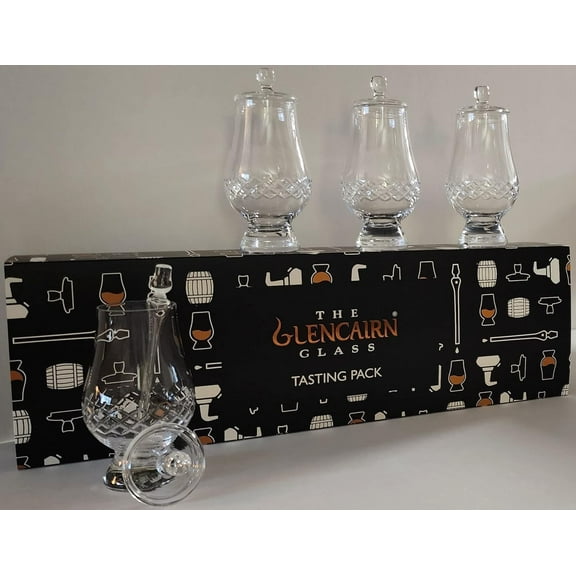 GLENCAIRN DIAMOND CUT GLASS WHISKY TASTING PACK
