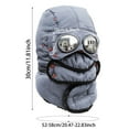 thumbnail image 2 of Winter Trapper Hat for Men Women Windproof & Waterproof Hat with Mask Goggles (A 58.00), 2 of 5