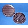 thumbnail image 3 of Maurice Franklin Évent Rond en Plastique 1.5 Pouces - Marron - Lot de 6, 3 of 3