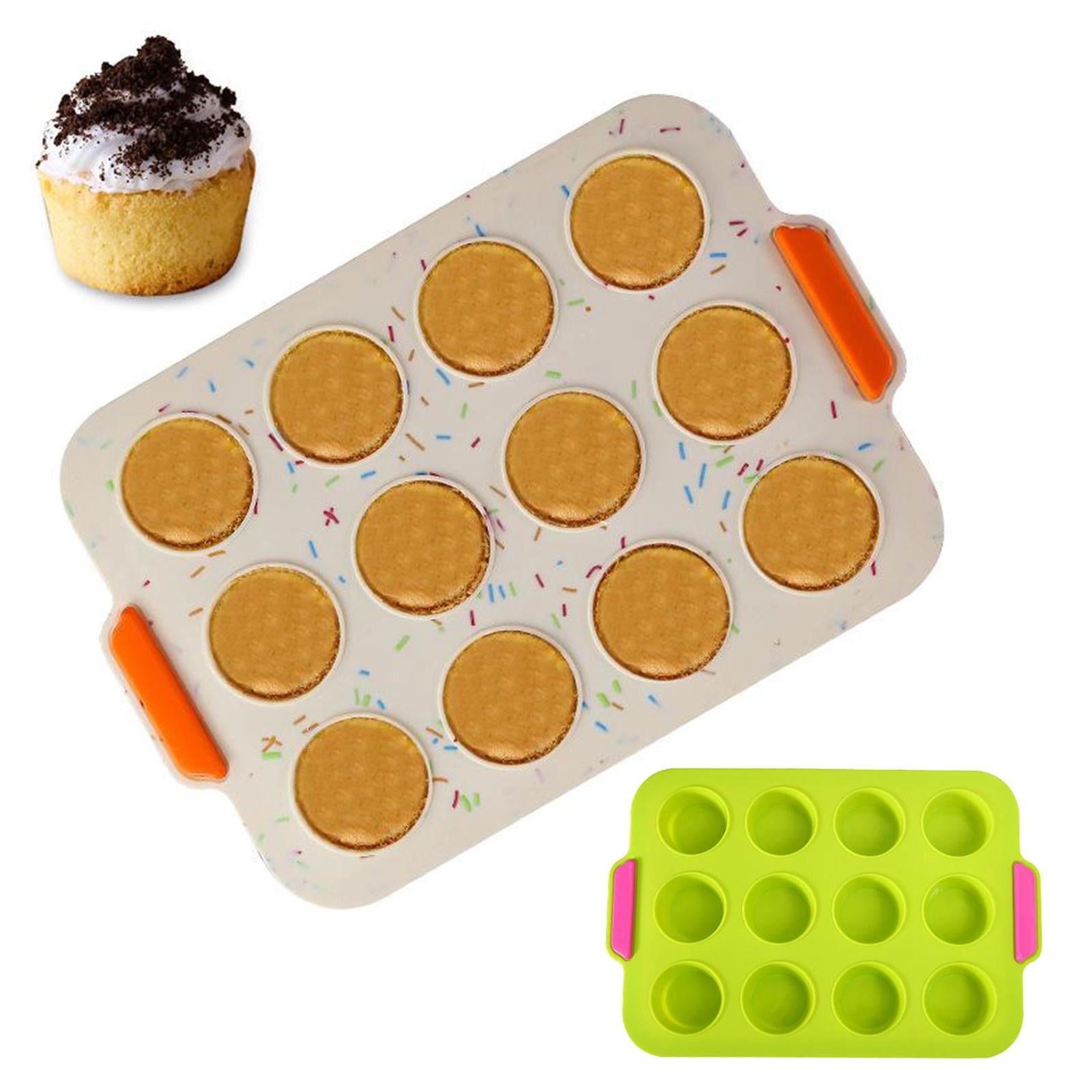 Muffin Pan 12 Cup Large Cupcake Baking Pan Cupcake Molds Muffin Tin Tray For Cheesecakes