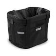 thumbnail image 2 of Advancent Cesta para manillar de bicicleta, plegable, impermeable, tela Oxford, marco frontal de bicicleta de montaña, bolsa de almacenamiento, Ciclismo Negro, 2 of 6