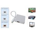 thumbnail image 4 of Adaptador convertidor Mini Dp Vga para accesorios multiusos Blanco CUTICAT Adaptador, 4 of 8