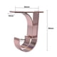 thumbnail image 4 of Varilla romana Soporte de aleación de aluminio Accesorios de barra de cortina Montaje superior universal Soporte de varilla gruesa de instalación lateral 2 uds Worallymy JD713617672, 4 of 5