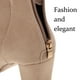 thumbnail image 3 of 1 par de elegantes botines de tacón alto para mujer, botas cortas informales para invierno y otoño, color albaricoque (talla 37), 3 of 8