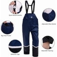 thumbnail image 4 of RainRider Rain Suits for Men Waterproof Breathable Lightweight Rain Gear Durable Oxford Rain Jacket Pants(Navy,3XL), 4 of 7