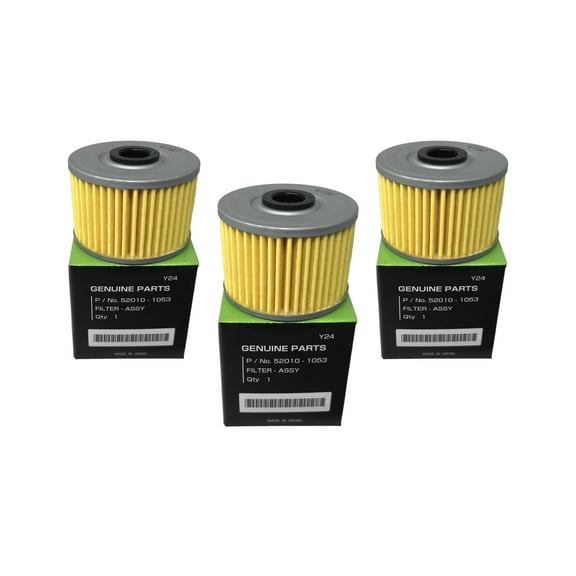 OEM Kawasaki KLX KFX KX 110 140 250 450 Oil Filter 52010-1053 3 PACK