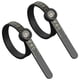 thumbnail image 1 of Riwesomey Cinta métrica Flexible de tamaño de anillo de EE. UU. 1-17, tienda de joyería para el hogar, anillos portátiles reutilizables para Medidores de medidas dimensionales Negro, 1 of 6