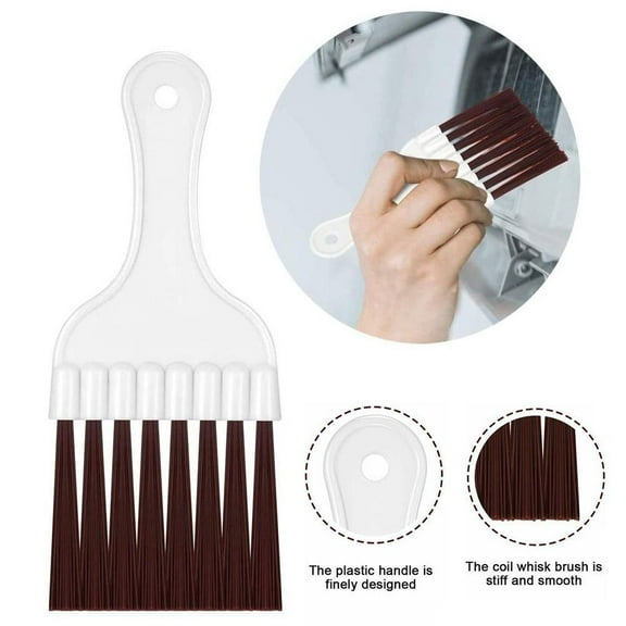 SSKFHGI 2pcs2 Pieces Air Conditioner Fin Repair Comb Cleaner Ac Condenser Coil Metal Brush