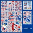 thumbnail image 6 of Patriotic Window Clings 9Sheets Vinyl Stickers 4th of July Decorations for Indoor Home Glass（11.8×7.87in）, 6 of 6