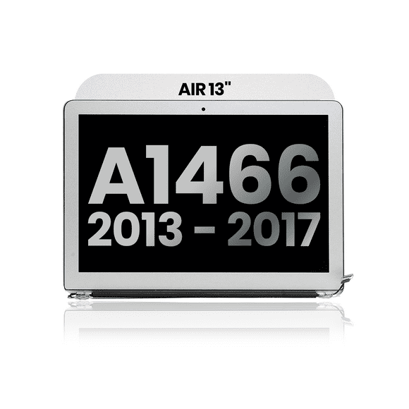Replacement Complete LCD Display Assembly Compatible With MacBook Air 13" (A1466 / Mid 2013 / Early 2014 / Early 2015 / Mid 2017) (Used OEM Pull: Grade B)