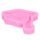 thumbnail image 2 of Molde de silicona con forma de sombrero de graduación, molde para hornear para decoración de pasteles de chocolate y fondant, color rosa, 2 of 5