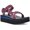 Purple Blue, Black, Orange & Pink, variant on Teva Women's Flatform Universal Sandal