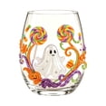 thumbnail image 2 of 2Pcs Halloween Decorations Halloween Stemless Glasses Drinking Glasses 15Oz Pattern Tumbler Cups Pumpkin Printed Flat Glass Halloween Drinkware For Party Fall Glass&Bottle, 2 of 7