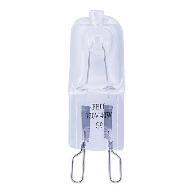 Feit BPQ40G9CAN 40 watt Halogen JCD Bulb with G9 Base Clear