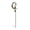 Owl, variant on Solar Garden Stake Light, Metal Moon and Bird Design Outdoor Yard Light, Decorative Pathway Lamp with Cracked Glass Ball, Waterproof LED for Lawn Patio and Walkway, 1 Pack (Owl)
