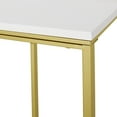 thumbnail image 6 of GDF Studio Lalia Modern Glam C Side Table, Set of 2, White and Champagne Gold, 6 of 9