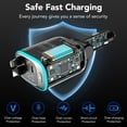 thumbnail image 5 of KT1 85W Retractable Car Charger, Fast USB C Charger with 180° Adjustable Arm, PD30W & QC3.0, Compatible for iPhone, iPad, Airpod, Android - Road Trip Essentials, 5 of 8