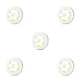 thumbnail image 1 of Billuyoard Luz de noche LED redonda Lámpara de pared Ahorro de energía Luces de noche automáticas Dormitorio Gabinete Pasillo Luz Type2 NO2, 1 of 6