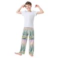 thumbnail image 2 of FORMRS Boys Pajama Pants with Pockets Size 11-12Y Kids Lounge Sleep Bottoms, Green Deer, 2 of 8