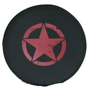 SpareCover Brawny Series - Jeep Star 30" Tire Cover Red