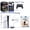 Gray Camo, variant on Sony Playstation 5 Slim Disc with Extra Gray Camo Controller, Dual Charging Dock and MightySkins Decal Voucher Plus 2 Year CPS Extended Warranty