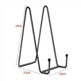 thumbnail image 4 of 6 Pack Large Plate Holder Display Stand-10 Inch Tall Plate Stands for Display-Metal Picture Frame Stand-Big Easel Stand, 4 of 6