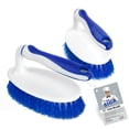 thumbnail image 7 of MR.SIGA heavy duty scrub brush with comfortable grip, handle cleaning brush for bathroom, shower, sink, floor, 2-pack, 7 of 7
