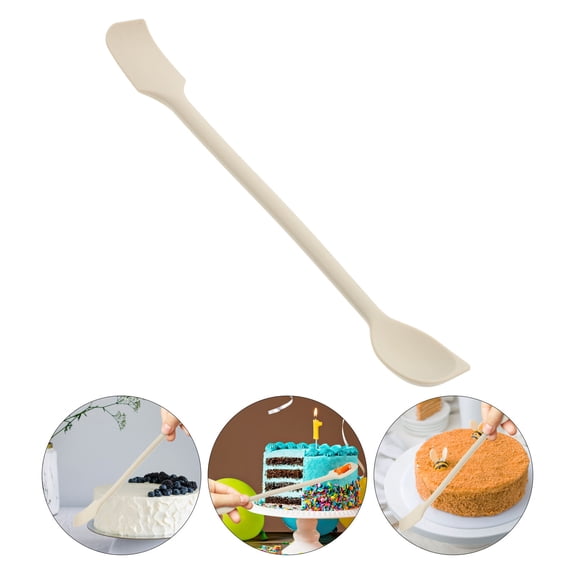 OFFIGAM Small Spatula Spoon Mini Silicone Spatula Mini Spatula to Scrape from Jars Ketchup Spreading or Stirring Tools for Kitchen Use