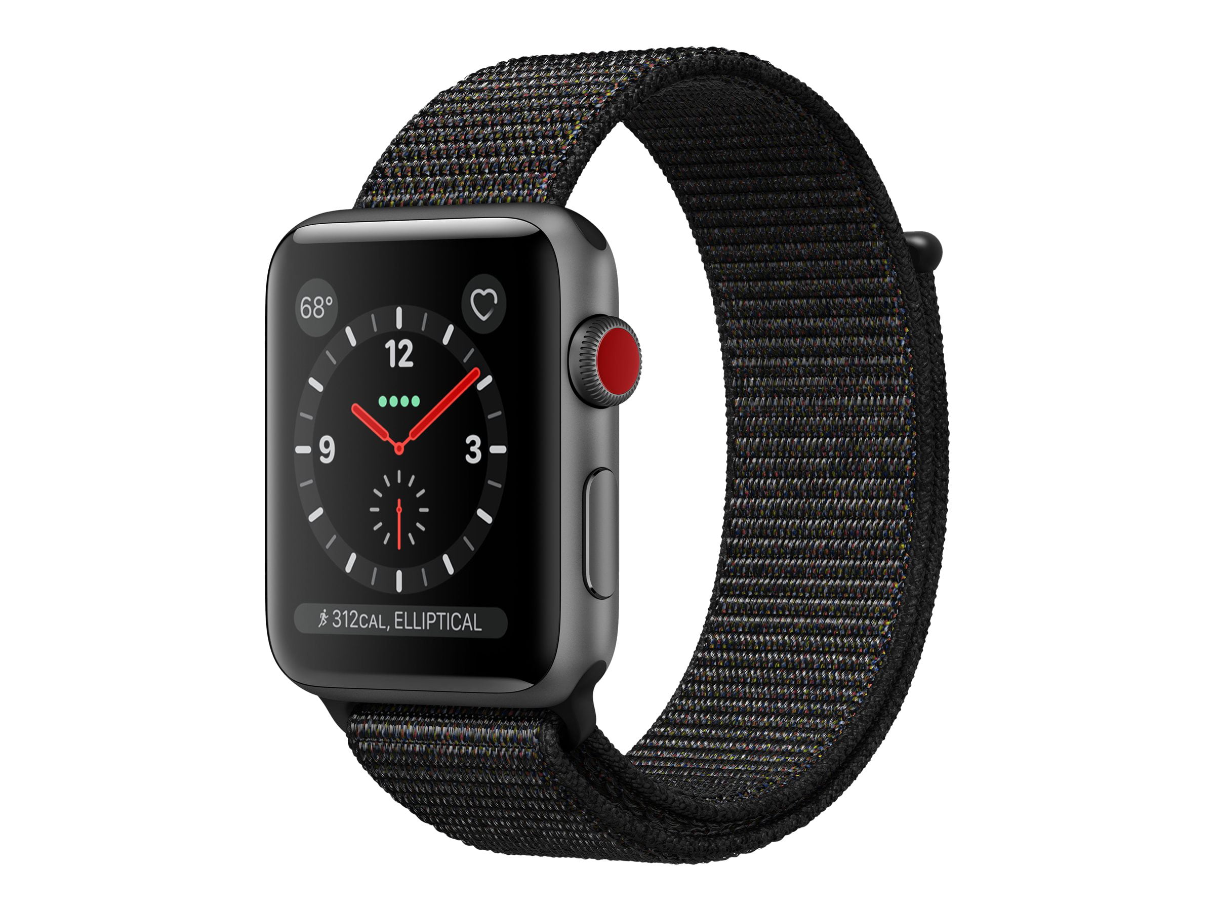 Apple Watch Series 3 (GPS + Cellular) - 42 mm - space gray aluminum