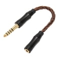 thumbnail image 2 of 4.4mm Male to 2.5mm Female Headphone Adapter, 8 Core Single Crystal Copper Headphone Audio Adapter Cable, for NW WM1Z NW WM1A MDR Z1R TA ZH1ES ZX300A Sound Payers, 2 of 7