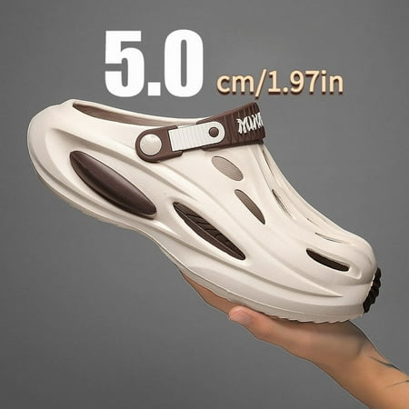 

Unisex Street Style Chunky Clogs Comfy Non Slip Durable Soft Sole EVA Slippers For Men s & Women s Outdoor Activities
