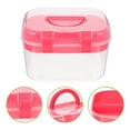 thumbnail image 2 of Shisuyan Portable Medicine Storage Case Double Layer Storage Box Sewing Box Cosmetic Storage Box, 2 of 8