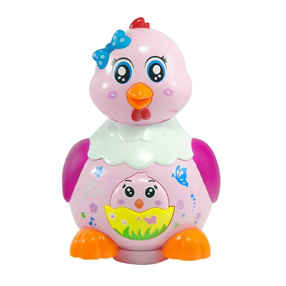 Cyber and Monday Deals 2023 Toys Electric Little Hen Music Toy With Light And Sound To Guide The Baby Gift Toys For Girls Boys 3-6 Years